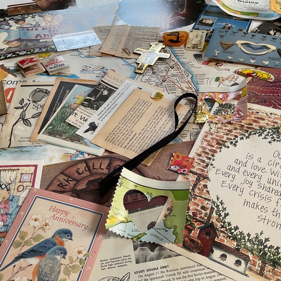 Huge Vintage Ephemera Paper Pack - 75+ Junk Journal, Fodder, Collage Crafting - Picture 5 of 14